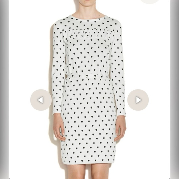 A.P.C. Art to Wear Heart PROM DRESS $241 Size M - Picture 1 of 8